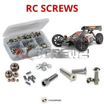 J-M SUPPLIES RC Parts Store - RCScrewZ Stainless Steel Screw Kit hpi064 for HPI Racing Trophy Buggy Flux 1/8 Electric 4WD Brushless Off-Road Buggy (#107016) | RCX