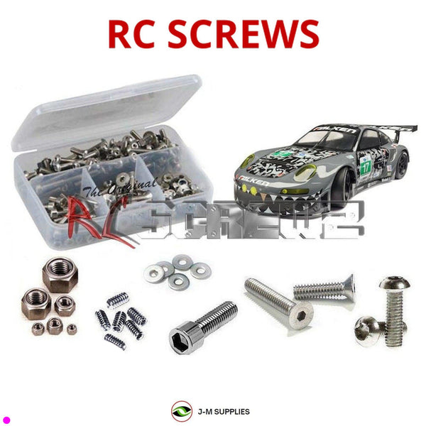 J-M SUPPLIES - RCScrewZ Stainless Steel Screw Kit hpi084 for HPI Racing RS4 Sport 3 Flux (#114350) | PRO - 