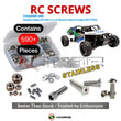 J-M SUPPLIES RC Parts Store - RCScrewZ Stainless Steel Screw Kit kra006 for Kraken VEKTA.5E Ultra 2 12S 1/5 Scale 4WD Electric Max4 Combo Buggy (#KV7704) | PRO