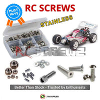 Representative image of an RCScrewZ stainless steel screw kit for Kyosho Inferno MP-6 1/8 Nitro 4WD Buggy (31892); exact kit contents vary by RC model.