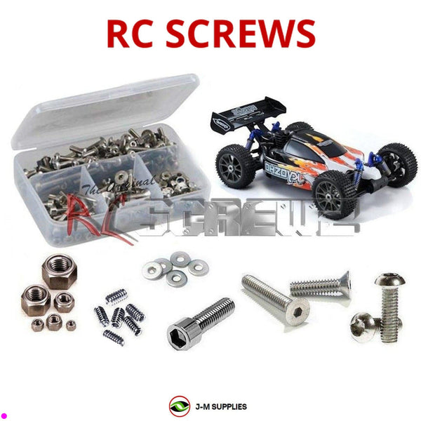 J-M SUPPLIES - RCScrewZ Stainless Steel Screw Kit kyo007 for Kyosho MP7.5 Sports 1/8th #31192 RC Car | PRO - 
