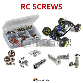 J-M SUPPLIES RC Parts Store - RCScrewZ Stainless Steel Screw Kit kyo009 for Kyosho TR-15 Monster Touring 1/8 Nitro GP 4WD Monster Truck (31213) | UPG