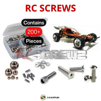 J-M SUPPLIES - RCScrewZ Stainless Steel Screw Kit kyo012 for Kyosho Javelin 1/10 4WD Buggy Vintage/#30618B | RCX - 