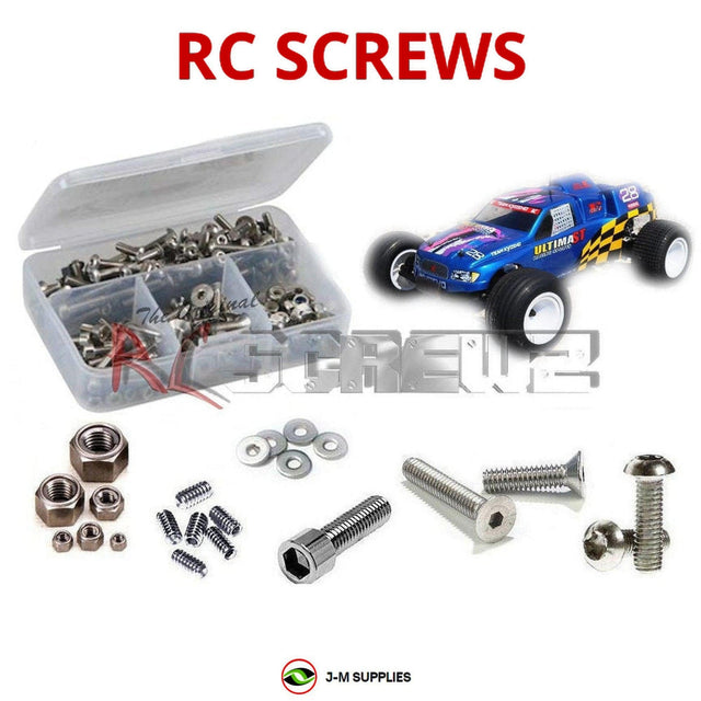 RCScrewZ Stainless Steel Screw Kit kyo017 for Kyosho EP Ultima ST Racing Sports 1/10 Electric 2WD Stadium Truck (30952) | SET