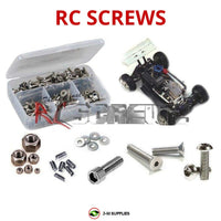 Representative image of an RCScrewZ stainless steel screw kit for Kyosho Inferno MP5 1/8 Nitro 4WD Buggy (31551); exact kit contents vary by RC model.