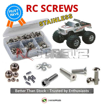 J-M SUPPLIES RC Parts Store - RCScrewZ Stainless Steel Screw Kit kyo025 for Kyosho USA-1 Car Crusher 1/10 Electric 4WD Monster Truck (3165) | PRO