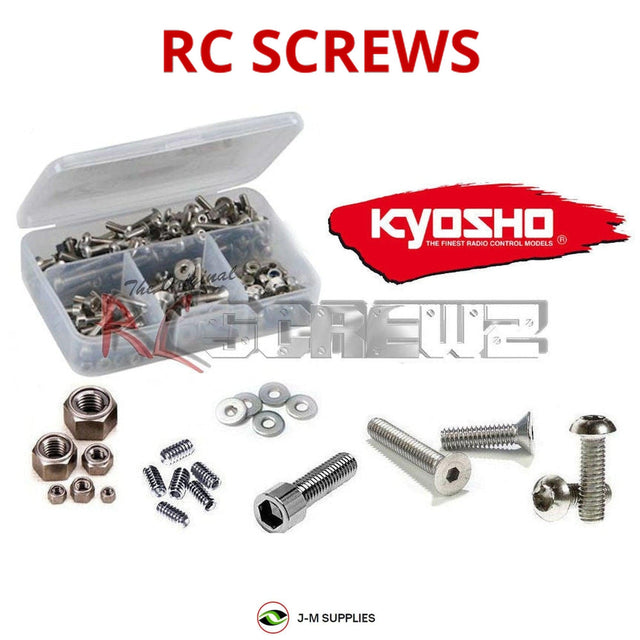 RCScrewZ Stainless Steel Screw Kit kyo032 for Kyosho Gallop 4WDS 1/10 Electric 4WD/4WS Off-Road Racing Buggy (3068) | SET