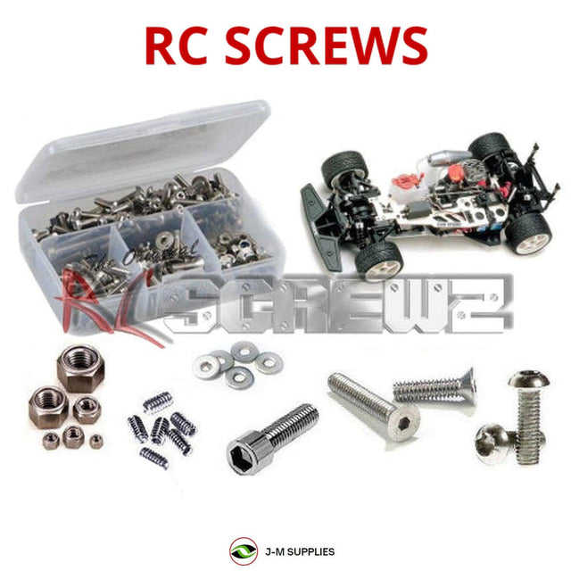 RCScrewZ Stainless Steel Screw Kit kyo036 for Kyosho SuperTen Competition III 1/10 Nitro 4WD On-Road Racing Car (31824) | SET