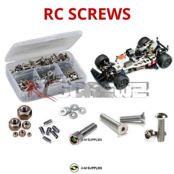J-M SUPPLIES - RCScrewZ Stainless Steel Screw Kit kyo038 for Kyosho Super-Ten GP Four II RC Car | PRO - 