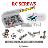 J-M SUPPLIES - RCScrewZ Stainless Steel Screw Kit kyo053 for Kyosho Nexus 30 S (#21702 / #21705) Helicopter | SET - 