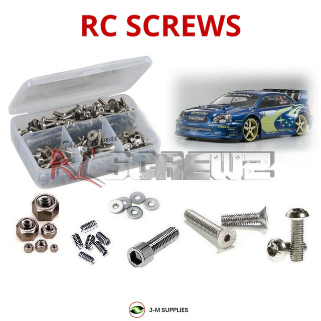 RCScrewZ Stainless Steel Screw Kit kyo054 for Kyosho Subaru Impreza WRC04 1/8 RC Rally Car (31811) | SET