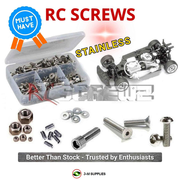 J-M SUPPLIES RC Parts Store - RCScrewZ Stainless Steel Screw Kit kyo060 for Kyosho PureTen GP Alpha2 1/10 Nitro 4WD On-Road Touring Car | SET