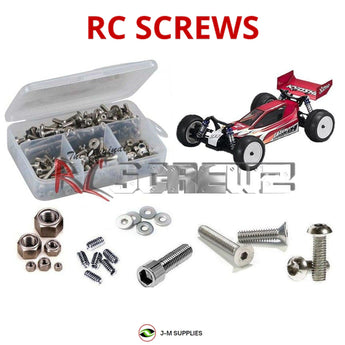 J-M SUPPLIES - RCScrewZ Stainless Steel Screw Kit kyo061 for Kyosho Lazer ZX-5 #30076 RC Car | SET - 