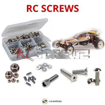 J-M SUPPLIES - RCScrewZ Stainless Screw Kit kyo073 for Kyosho Ultima 1/10 2WD Buggy (#3115, 1986 Vintage) | PRO - 