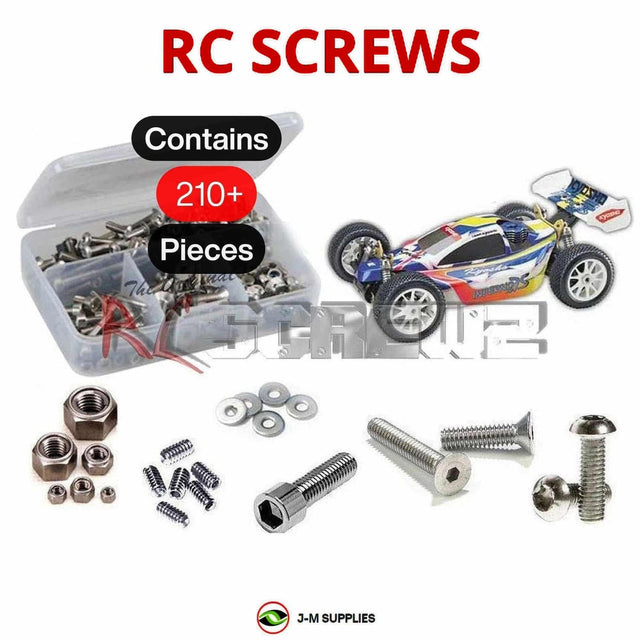 RCScrewZ Stainless Steel Screw Kit kyo079 for Kyosho Inferno MP7.5 1/8 Nitro 4WD Off-Road Racing Buggy (31081) | SET