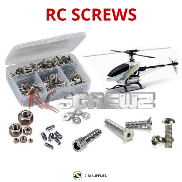 J-M SUPPLIES RC Parts Store - RCScrewZ Stainless Steel Screw Kit kyo090 for Kyosho Concept 30 DX/SE Class 30 Nitro RC Helicopter (4089) | PRO