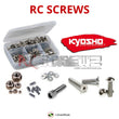 Representative image of an RCScrewZ stainless steel screw kit for Kyosho Mini-Z MR-01 1/28 Electric RWD Racer Car; exact kit contents vary by RC model.