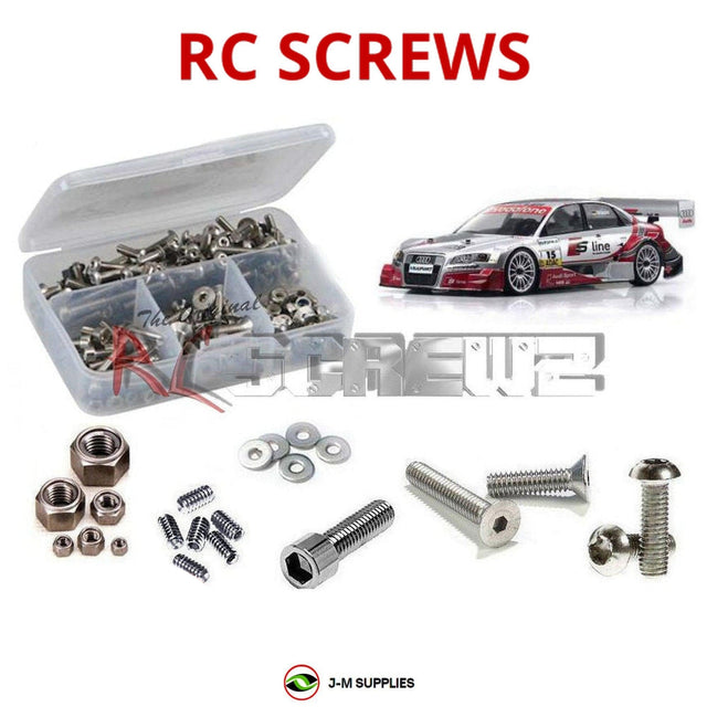 RCScrewZ Stainless Steel Screw Kit kyo116 for Kyosho PureTen GP Fazer 1/10 Nitro 4WD On-Road Touring Car (31396) | SET