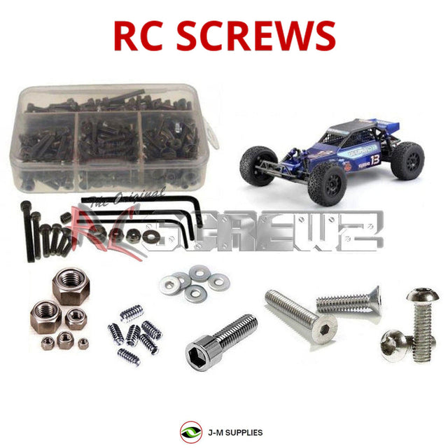 RCScrewZ Stainless Steel Screw Kit kyo126 for Kyosho Ultima DB Readyset 1/8 Electric 2WD Desert Buggy (30856) | SET