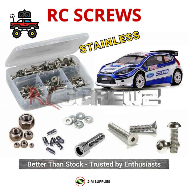 RCScrewZ Stainless Steel Screw Kit kyo138 for Kyosho DRX Subaru Impreza WRC 2008 1/9 Nitro GP 4WD Rally Car (31042) | SET
