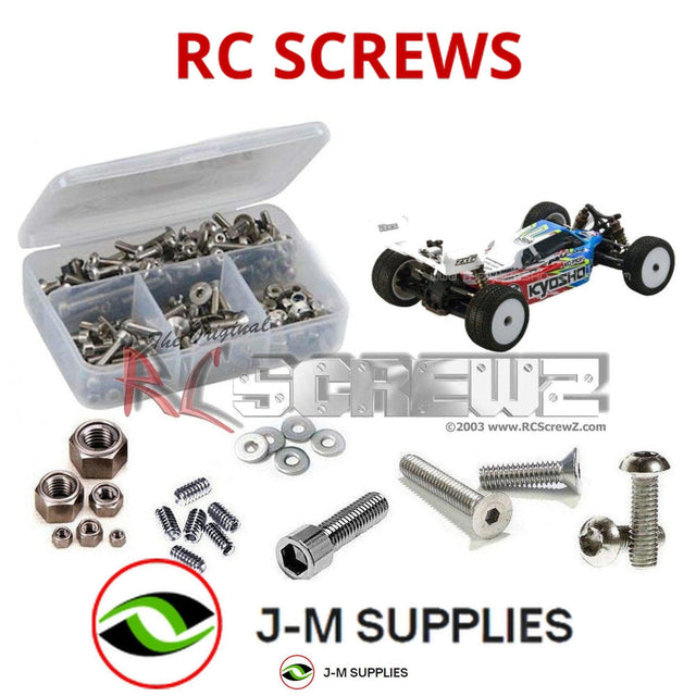 RCScrewZ Stainless Steel Screw Kit kyo155 for Kyosho PureTen EP Alpha2 1/10 Electric 4WD Rally Car (30117) | SET