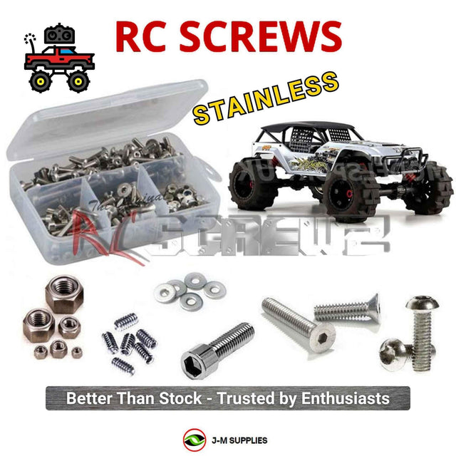 RCScrewZ Stainless Steel Screw Kit kyo158 for Kyosho FO-XX VE 1/8 Electric Brushless 4WD Monster Truck Readyset (30887) | SET
