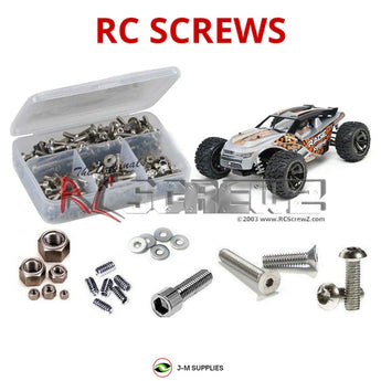 J-M SUPPLIES RC Parts Store - RCScrewZ Stainless Steel Screw Kit kyo164 for Kyosho Rage VE Readyset 1/10 Electric 4WD Rally Truck (30992, 30992T1B) | RCX