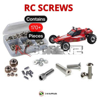 Representative image of an RCScrewZ stainless steel screw kit for Kyosho Tomahawk 2015 1/10 Electric 2WD Buggy (30615C); exact kit contents vary by RC model.