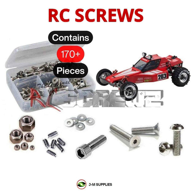RCScrewZ Stainless Steel Screw Kit kyo166 for Kyosho Tomahawk 2015 Re-Release 1/10 Electric 2WD Off-Road Racing Buggy (30615C) | SET