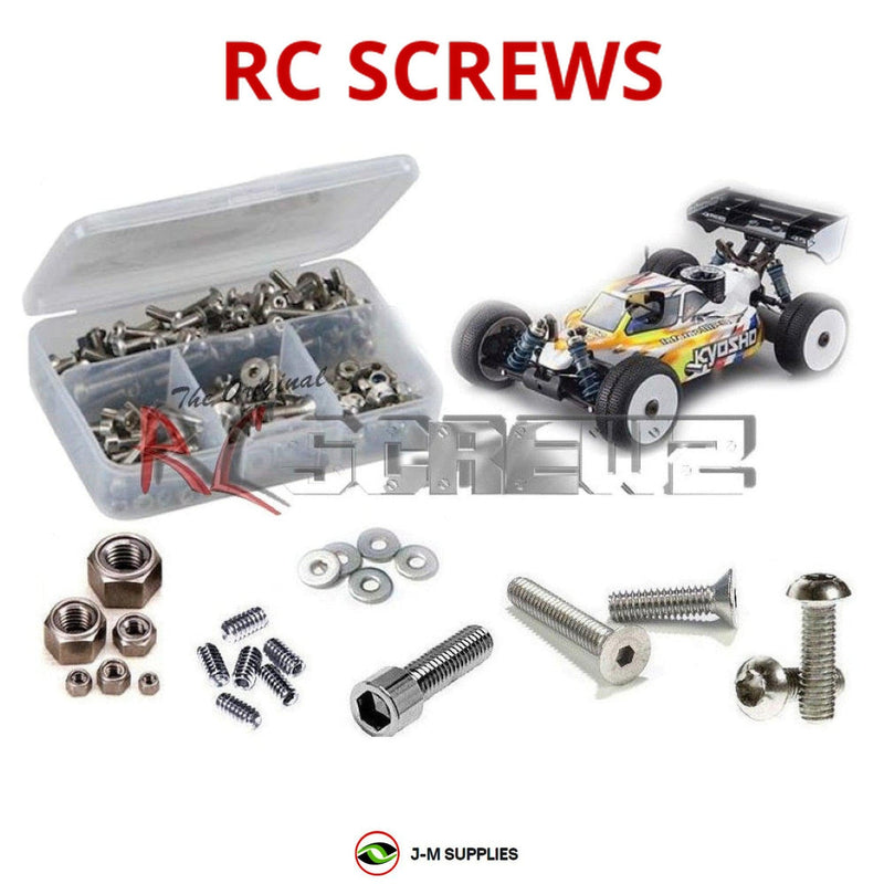 J-M SUPPLIES - RCScrewZ Stainless Steel Screw Kit kyo175 for Kyosho INFERNO MP9 TKI4 1/8th Buggy (#33001B) | RCX - 