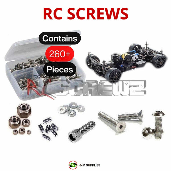 J-M SUPPLIES - RCScrewZ Stainless Steel Screw Kit kyo177 for Kyosho Inferno GT3 1/8th GP 4WD Onroad (#33010) | PRO - 