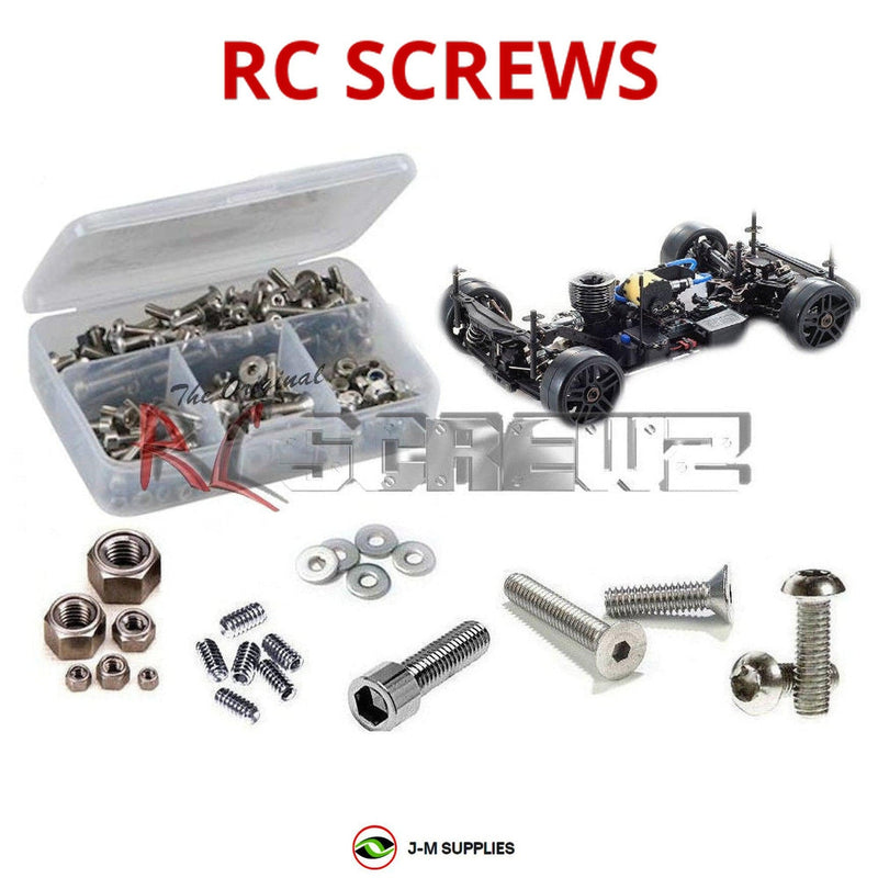 J-M SUPPLIES - RCScrewZ Stainless Steel Screw Kit kyo177 for Kyosho Inferno GT3 1/8th Onroad RC Car | RCX - 