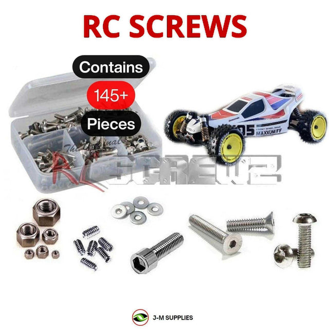 RCScrewZ Stainless Steel Screw Kit kyo192 for Kyosho Maxxum FF 1/10 Electric FWD Off-Road Racing Buggy (3127) | SET