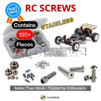 Representative image of an RCScrewZ stainless steel screw kit for Kyosho Ultima Vintage Series 1/10 Electric 2WD Buggy (30625); exact kit contents vary by RC model.