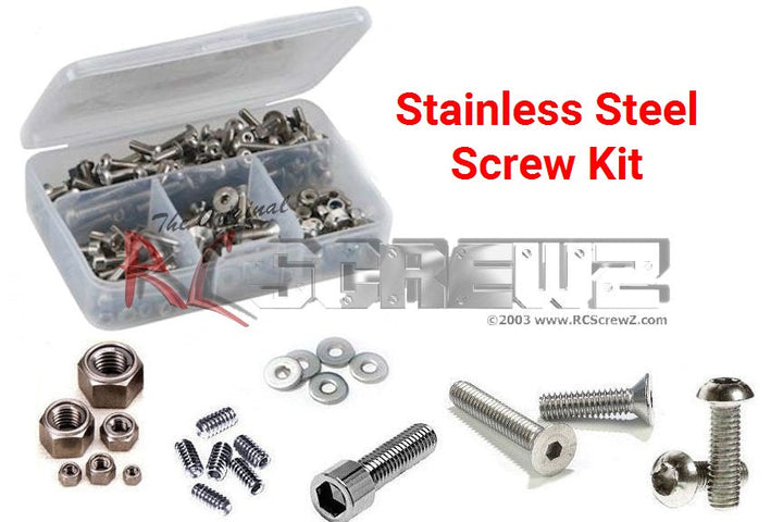 J-M SUPPLIES - RCScrewZ Stainless Steel Screw Kit los018 for Team Losi XXX-T MF2 LOSA0076 RC | PRO - los018