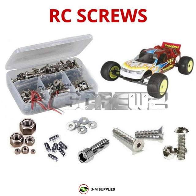 RCScrewZ Stainless Steel Screw Kit los029 for Losi XXX-T CR 1/10 Electric 2WD Off-Road Race Truck (LOSK0077) | SET