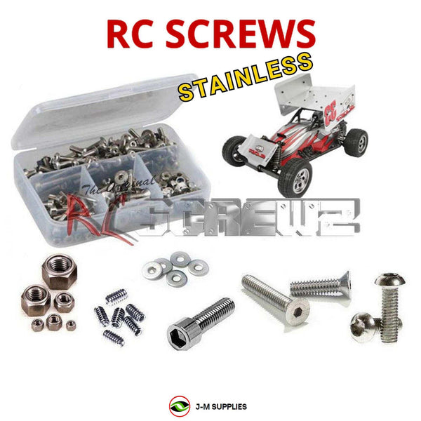 J-M SUPPLIES RC Parts Store - RCScrewZ Stainless Steel Screw Kit los032 for Losi Mini-Slider 1/18 Electric Dirt Oval Sprint Car RTR (LOSB0205) | PRO