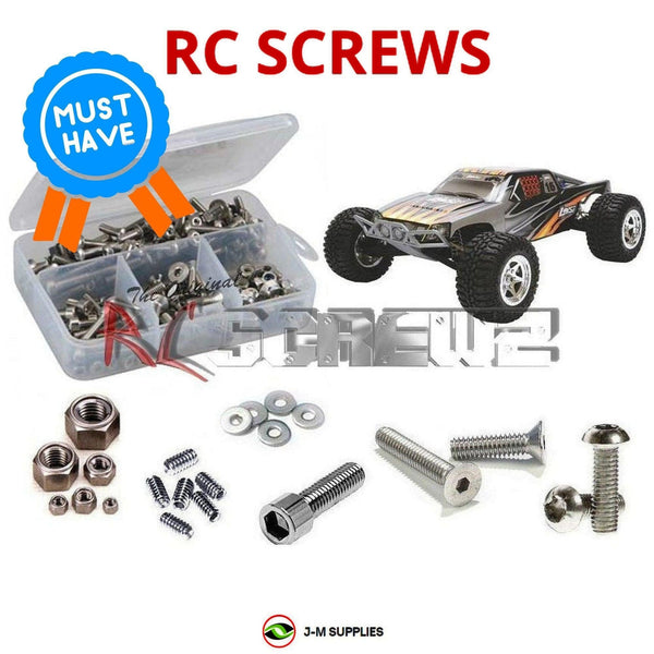 J-M SUPPLIES RC Parts Store - RCScrewZ Stainless Steel Screw Kit los044 for Team Losi Desert Truck RTR 1/10 Electric 2WD Off-Road Desert Truck (LOSB0102) | SET