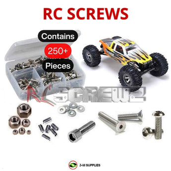 J-M SUPPLIES RC Parts Store - RCScrewZ Stainless Steel Screw Kit los051 for Team Losi Comp Crawler 1/10 Electric 4WD Competition Rock Crawler (LOSA0051) | SET