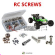 J-M SUPPLIES RC Parts Store - RCScrewZ Stainless Steel Screw Kit los052 for Losi TEN-T Nitro Truggy RTR 1/10 Nitro 4WD Off-Road Truggy (LOSB0126) | PRO