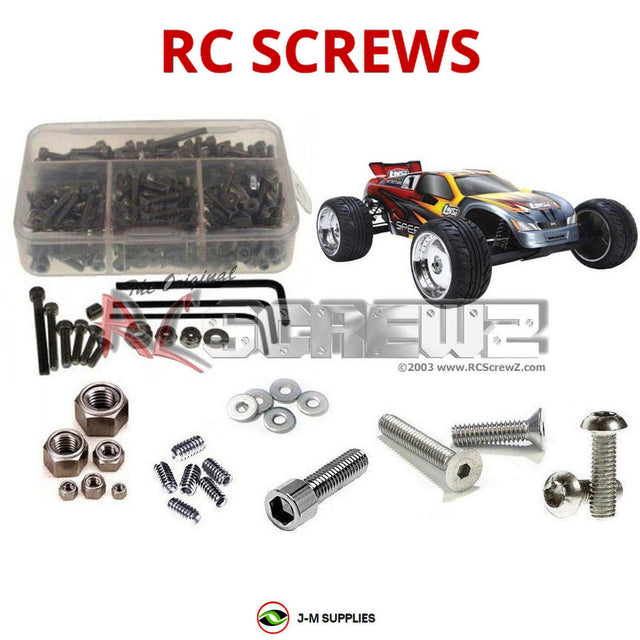 RCScrewZ Stainless Steel Screw Kit los053 for Team Losi Speed-NT RTR 1/10 Nitro 2WD Stadium Truck (LOSB0125) | SET