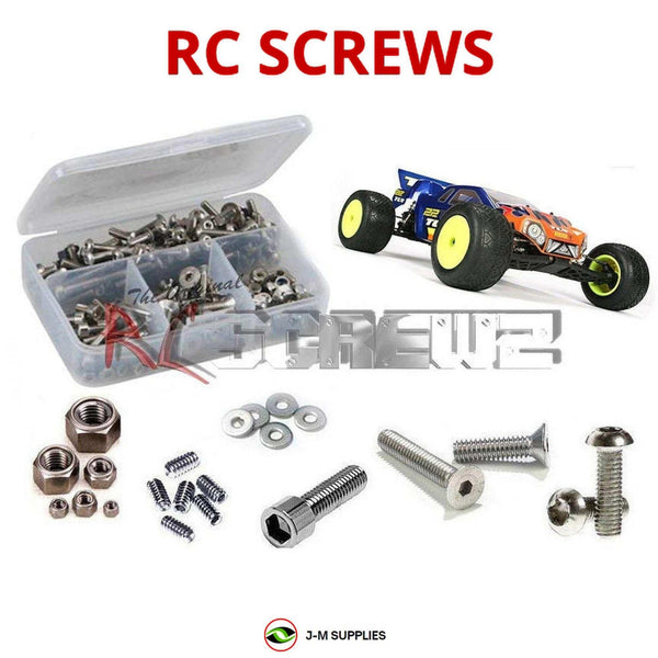 J-M SUPPLIES RC Parts Store - RCScrewZ Stainless Steel Screw Kit los064 for Losi 22T 1/10 2WD RTR Stadium Truck (LOSB0123) | PRO