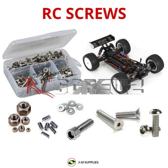 J-M SUPPLIES RC Parts Store - RCScrewZ Stainless Steel Screw Kit los077 for Losi Mini 8IGHT-T Brushless RTR with AVC 1/14 Electric 4WD Truggy (LOS01000) | SET