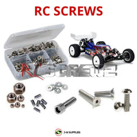 Representative image of an RCScrewZ stainless steel screw kit for Losi TLR 22 3.0 Mid Motor 1/10 Electric 2WD Buggy (TLR03006); exact kit contents vary by RC model.