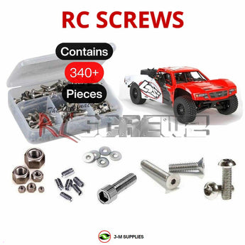 J-M SUPPLIES RC Parts Store - RCScrewZ Stainless Steel Screw Kit los087 for Losi Baja Rey RTR with AVC 1/10 Electric 4WD Desert Truck (LOS03008, LOS03008T) | SET