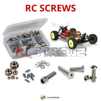 J-M SUPPLIES RC Parts Store - RCScrewZ Stainless Steel Screw Kit los092 for Team Losi Racing 22-4 2.0 Race Kit 1/10 Electric 4WD Off-Road Buggy (TLR03007) | SET