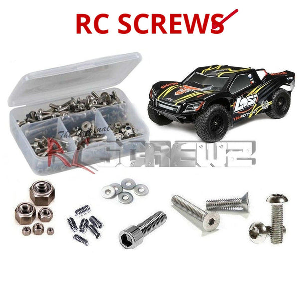 J-M SUPPLIES RC Parts Store - RCScrewZ Stainless Steel Screw Kit los096 for Losi TENACITY SCT RTR Brushless with AVC 1/10 Electric 4WD Short Course Truck (LOS03010) | SET