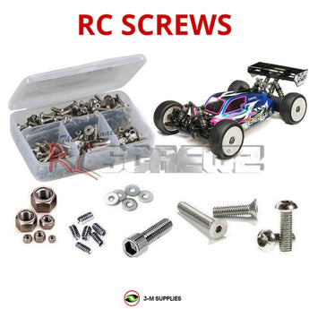 J-M SUPPLIES - RCScrewZ Stainless Steel Screw Kit los105 for Losi 8ight-Xe 1/8 Buggy TLR04008 RC Car | UPG - 