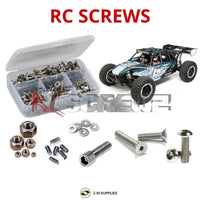 J-M SUPPLIES - RCScrewZ Stainless Steel Screw Kit los112 for Losi DBXL-E 1/5th #LOS05012 RC Car | SET - 