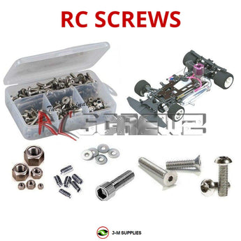 J-M SUPPLIES - RCScrewZ Stainless Steel Screw Kit mug002 for Mugen Seiki MRX-3 RC Car | SET - 